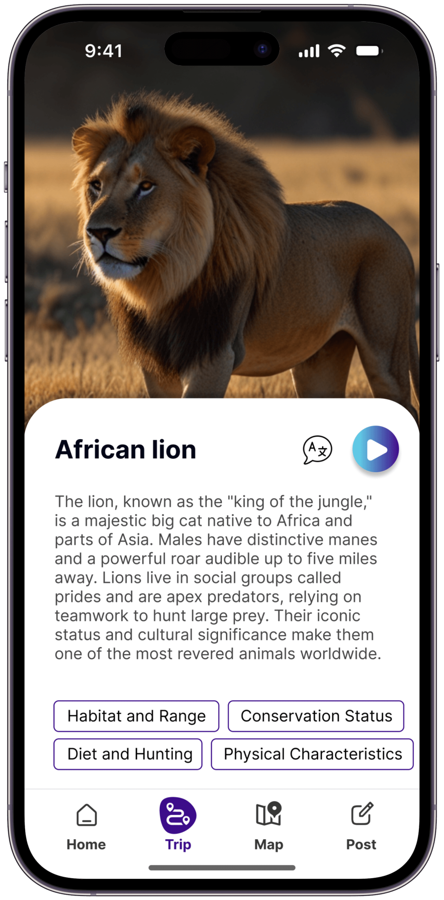 Pigeon-Tech Zoo App